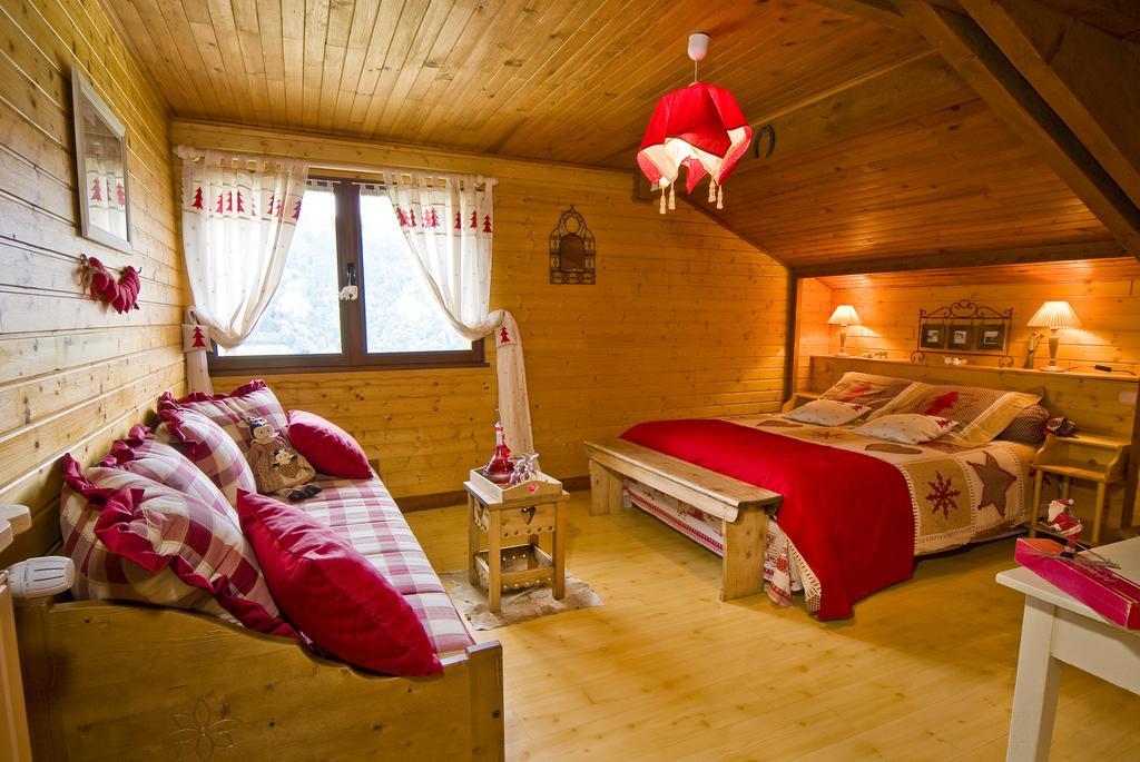 Chalet La Colombiere Sainte-Agnès Rom bilde